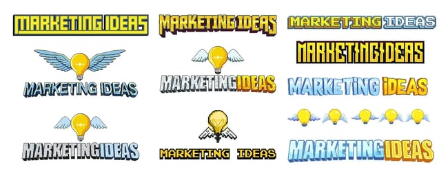 marketing ideas logos