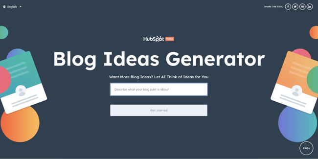free blog and lead magnet ideas generator