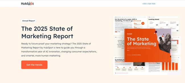 the 2025 state of marketing report – lead magnet