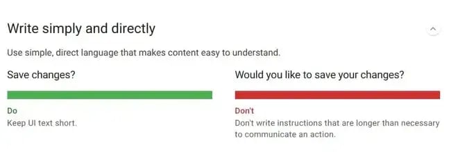 content style guide examples