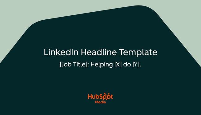 linkedin headline format template