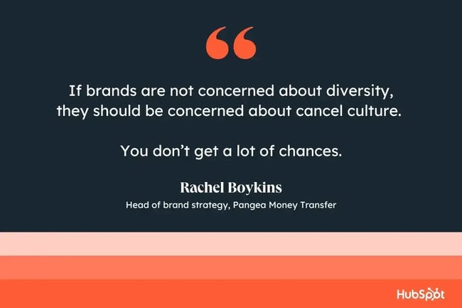 brand strategy, rachel boykins quote