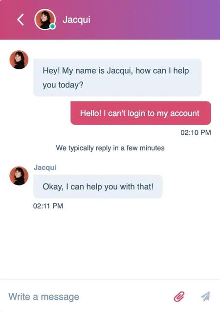 Live chatflow in HubSpot